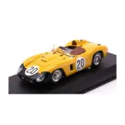 MODELLINO IN SCALA COMPATIBILE CON FERRARI 500 TR N.20 24 H LE MANS 1956 BIANCHI