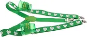[CATIEBYE] Men's Adjustable Suspenders Patrick's Day Decorations Irish Costumes Gras Accents