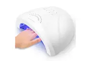 LED Nail Lamp, UV Gel Nail Light for Nail Polish UV Dryer with 3 Timers - white