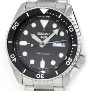 Seiko 5 Five Srpd55K1 4R36-07G0 Watch See-Through Back Skeleton Automatic