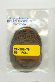 ROLEX FACTORY NEW SEALED 50 GASKETS 29-292-76