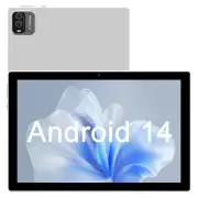 ZZB Tablet 10 Inch Android 14 Tablets, DDR4 8GB RAM 64GB ROM 1024GB Expand, 6...
