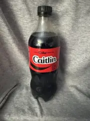 Share a Coke with Caitlin 2025 Personalized Gift Coca~Cola Bottle 20oz Zero