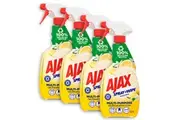 4x Ajax 500ml Spray n Wipe Multi-Purpose Grease Grime Cleaner Spray Lemon Citrus