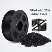 SUNLU Carbon Fiber PLA 1.75mm Filament 1kg Spool