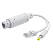 POE Splitter 48V to 12V Waterproof Adapter Cable Outdoor Use for CCTV IP Cameras