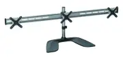Triple Monitor Mount Free Standing or Wall Mount fit all 13-24" Vesa 100 x 100