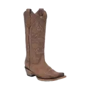 Corral Ladies Shedron Embroidered Brown Western Boot L6274