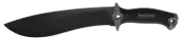 Kershaw Knives Camp 10 Fixed Blade Knife Gray Black 65Mn Carbon Steel 1077