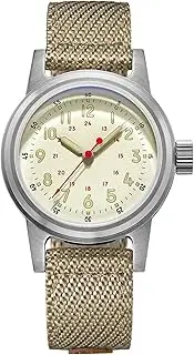 [ADDIESDIVE] 36 MM Vintage Automatic Watch 200 M Waterproof Military Watches for Men and Women Nylon/Leather Strap Outdoor Sport Watch
