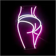 Hanging Art Neon Signs Female Body Neon Light Sign For Spa Signage Wall Decor, LED Neon Sign, Bedroom Bathroom Decor (Size : J)