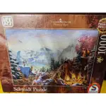 <全新>1000片 THOMAS KINKADE 冰原歷險記 ICE AGE SCHMIDT 拼圖