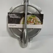Davis & Waddell Fiesta Tortilla Press Silver 25.5x20x8.5cm
