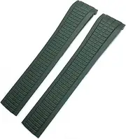 [XNWKF] For Patek Philippe 5164A 5167A AQUANAUT Philippe Series Butterfly Buckle Watch Strap Colorful Fluorous Rubber 21mm WatchBands