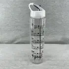 Drinking Logic Water Bottle with Time Marker 32 Oz BPA Free (BT)
