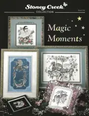Magic Moments Cross Stitch Moondust Teddies Dreamland Cotton Candy Carousel BOOK