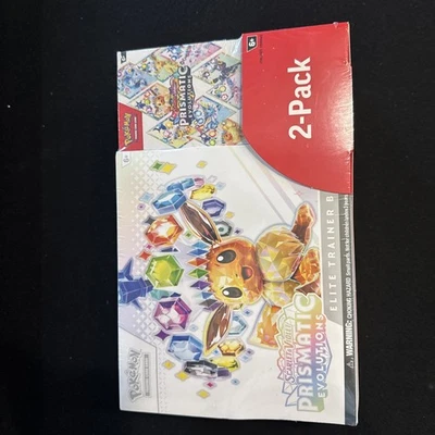 Pokemon Scarlet Violet Prismatic Evolutions ETB Elite Trainer Box New Sealed