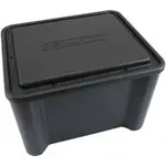 Aeroflow Sealed Battery Box Black Id 266mm X 209mm X 215mm - AF49-4070