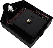 HOLIDYOYO Clock Mechanism Quartz Movement Silent Motor Battery Operated Repair Parts for Vintage Wall Clocks Essential Kit for Home Office Decor