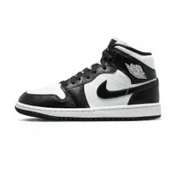 在飛比找PChome24h購物優惠-Nike Jordan 1 Mid Panda 男女 黑白 