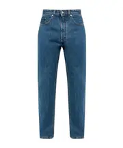 belt loop denim trousers 33,S,29,M,31 Blue