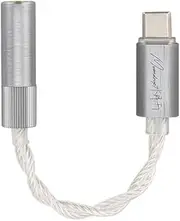 Moondrop Echo-B 32Bit/384kHz Portable USB Type-C to Headphone DAC/AMP with 4.4mm Full Balanced Jack Adapter