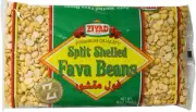 Ziyad Arabic Split Shelled Fava Beans 16oz Pack Of 2 فول مقشور عربي