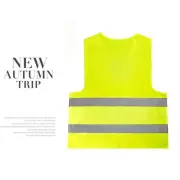 Neon Security Safety Vest High Visibility Reflective Stripes Orange & YellowA-N8