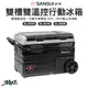 SANSUI 山水 雙槽雙溫控行動冰箱 SL-G35 SL-G45N SL-G55N 露營 行動冰箱 露營冰箱 露營