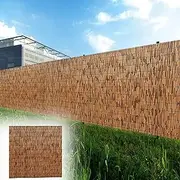 Patio Privacy Screen, Eco-Friendly Garden Reed Fencing, Decorative Fences, Outdoor Shade,Balcony Privacy Protection Screen, Fence Screen,Bamboo Fence Rolls (Size : 140cmx800cm(4.6ftx 26ft))