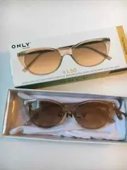 NEW ONLY EYEWEAR "The DESIGNER" Reading Glasses Bifocal Sunglasses +1.50