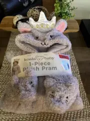 Koala Baby Infant Girls Plush 1-Piece Plush Pram 6-9 MONTHS)NWT