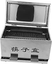 FUNNETOYU Stainless Steel Chopstick Holder Multi Function Utensil Organizer for Home Restaurant Practical Design for Easy Access Space Saving Cutlery Dispenser Stylish