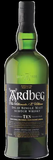 Ardbeg 10 Year Old Single Malt Whisky (700mL)