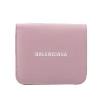 在飛比找誠品線上優惠-【Balenciaga 巴黎世家】經典Logo牛皮零錢袋壓釦