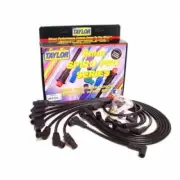 Taylor 74063 Spark Plug Wires Spiro-Pro 8mm Black 135 Degree Boots For Chevy