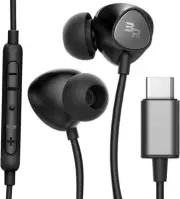 USB C Wired Headphones - In Ear Earphones with Microphone & Volume Control