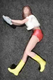 Atlantic Case "Rebecca" 1/18 Hand Painted Resin Figure - Die-Cast Cars Display