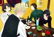 Anime durarara shizuo heiwajima shinra kishitani Playmat Gaming Mat