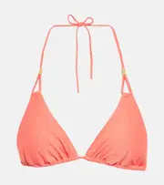 [Heidi Klein] Heidi Klein Portofino double-string bikini top AU 8 blue