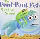 Pout-Pout Fish goes to school, NEW! Board Book Age 2 up Numbers,Learn Storybook