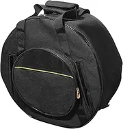Parliky Snare Drum Case Backpack Dual Shoulder Drum Bag with Outer Pocket for Sticks for Music Lovers Versatile Carrying for All Occasions