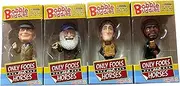 Only Fools and Horses To Hull and Back Mini Bobblehead Set – 4-Piece Gift Box Featuring Del Boy, Rodney, Uncle Albert & Denzil