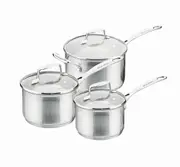 Scanpan Impact 3 Piece Saucepan Set