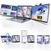 S6 Triple Screen Laptop Screen Extender - 15.6" - 1920x1080p - 60hz F-23