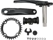 Crank Arm Set Aluminum Alloy 9-12 Speed 32T Chainring Road Mountain Kit