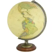 Replogle Globes Adams National Geographic Antique Illuminated Desk Globe