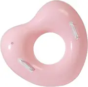 Innet Red Love Kids Children's Swimming Ring, Sequins with Handle, Pink Heart-Shaped Seat Ring, Sponge Trousers, Pocket Seat Ring, Heart-Shaped Pool Tube, Graduation Engagement, Wedding, Bridal Shower