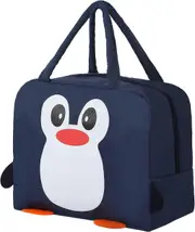 Insulated Lunch Bag, Reusable Cooler Bag, Cartoon Lunch Box Container, Tote Lunch Bag with Zipper, Easy Clean Lunch Box Bag for Women, Men, Student an