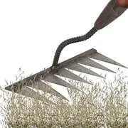 Weeding Rake,Portable Iron Landscaping Rake for Lawn | Manual Weeders, Heavy Duty Yard Leaves Claw, Garden Hoes, Gardening Hand Tools for Lawn Loosening